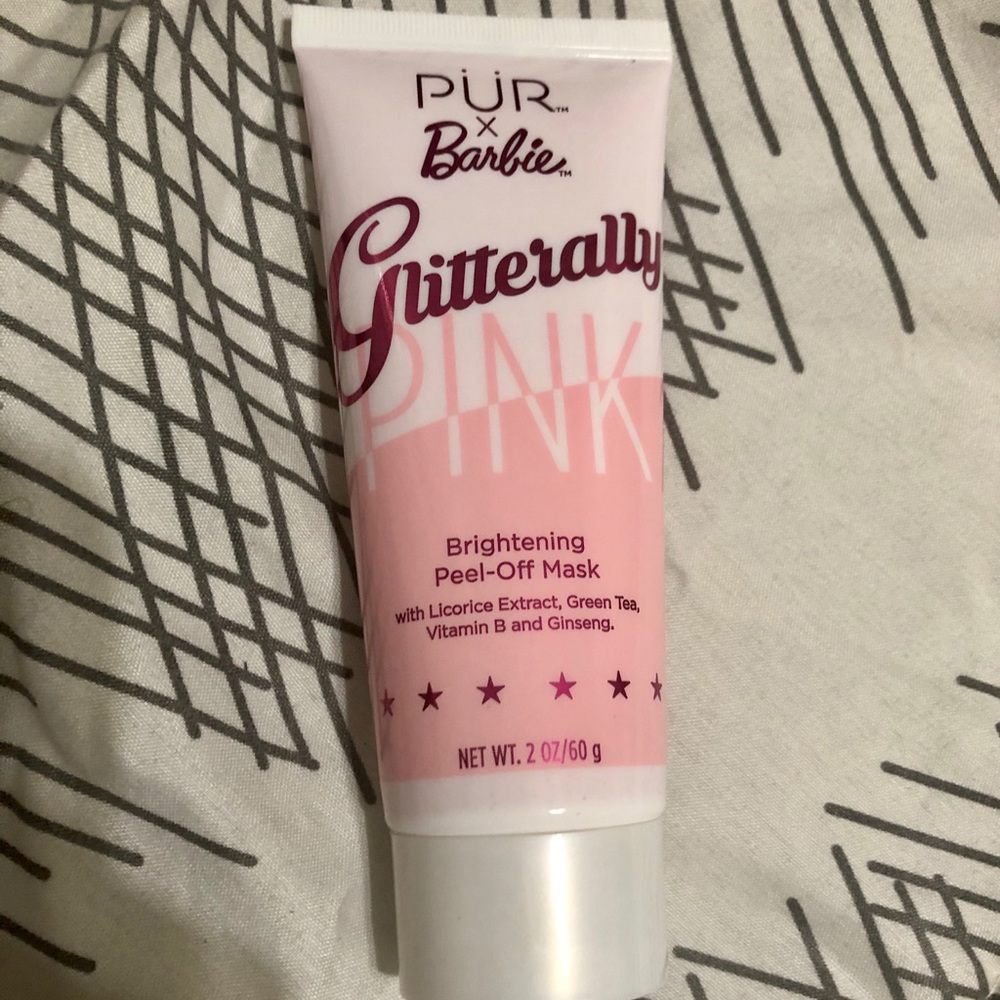 New PUR glitterally pink mask
